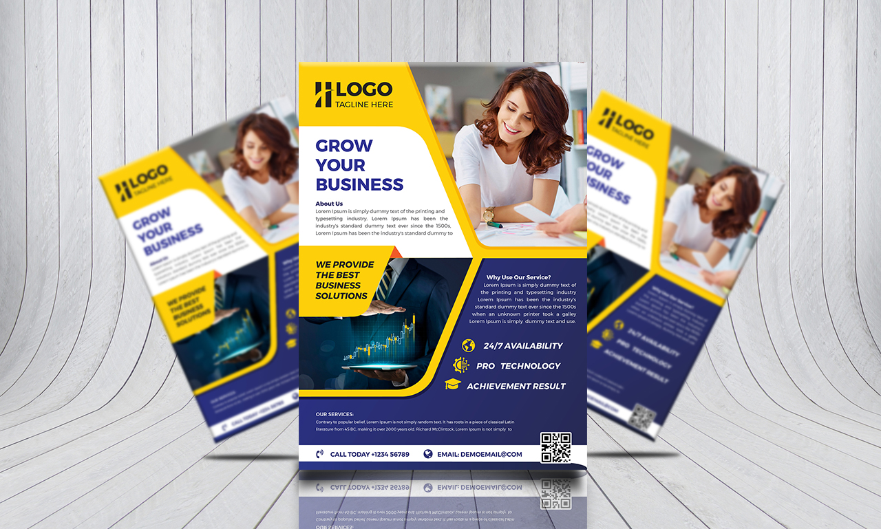 Design ATTRACTIVE Flyer, Brochure, Poster within 24...