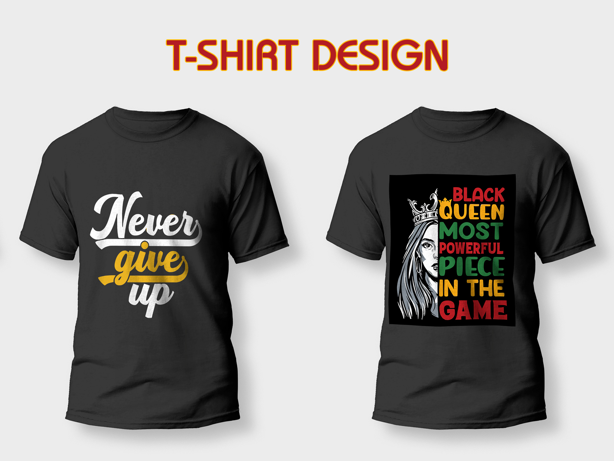 Design Modern Retro Style Typography Tshirt
