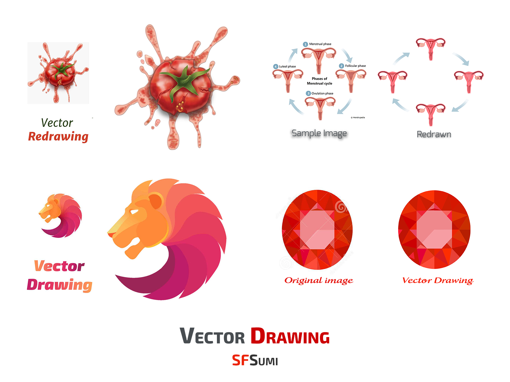 Vectorize Or Redraw Any design/Image/Logo Professiona...