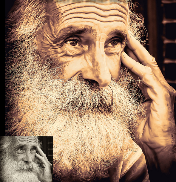 Oil Painting Effect Photo Editing