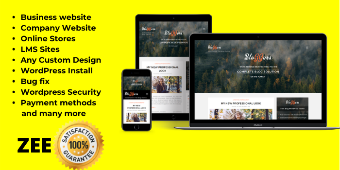 design professional business wordpress website design
