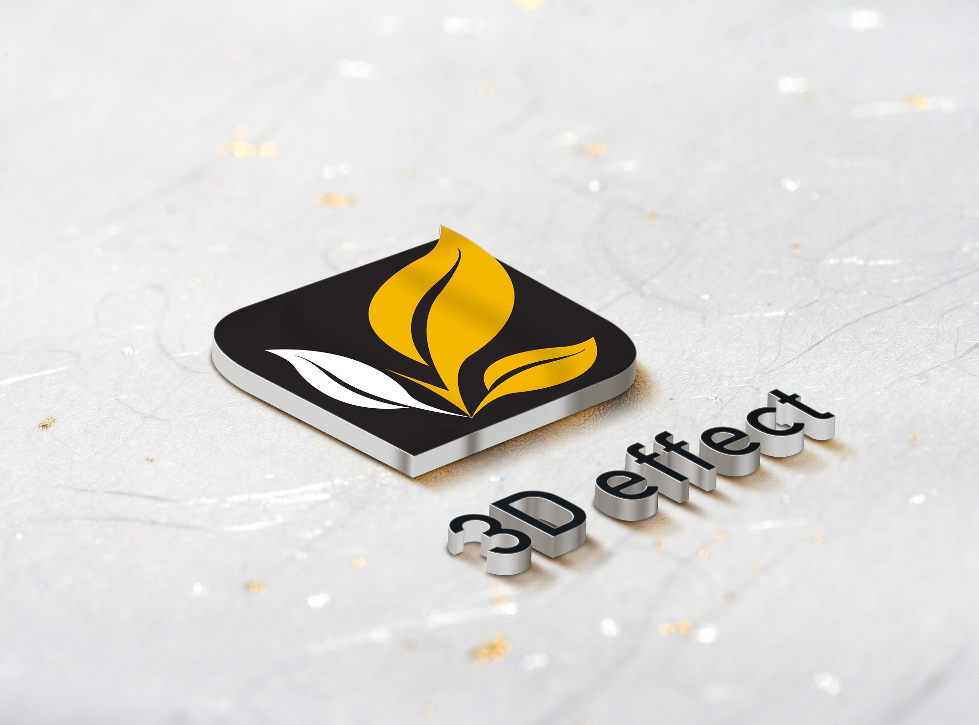Create 3D Mockup of your Logo with 10 different varia...