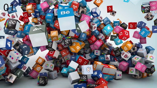 Create 2 Social Network Logo Reveal Animation out of ...