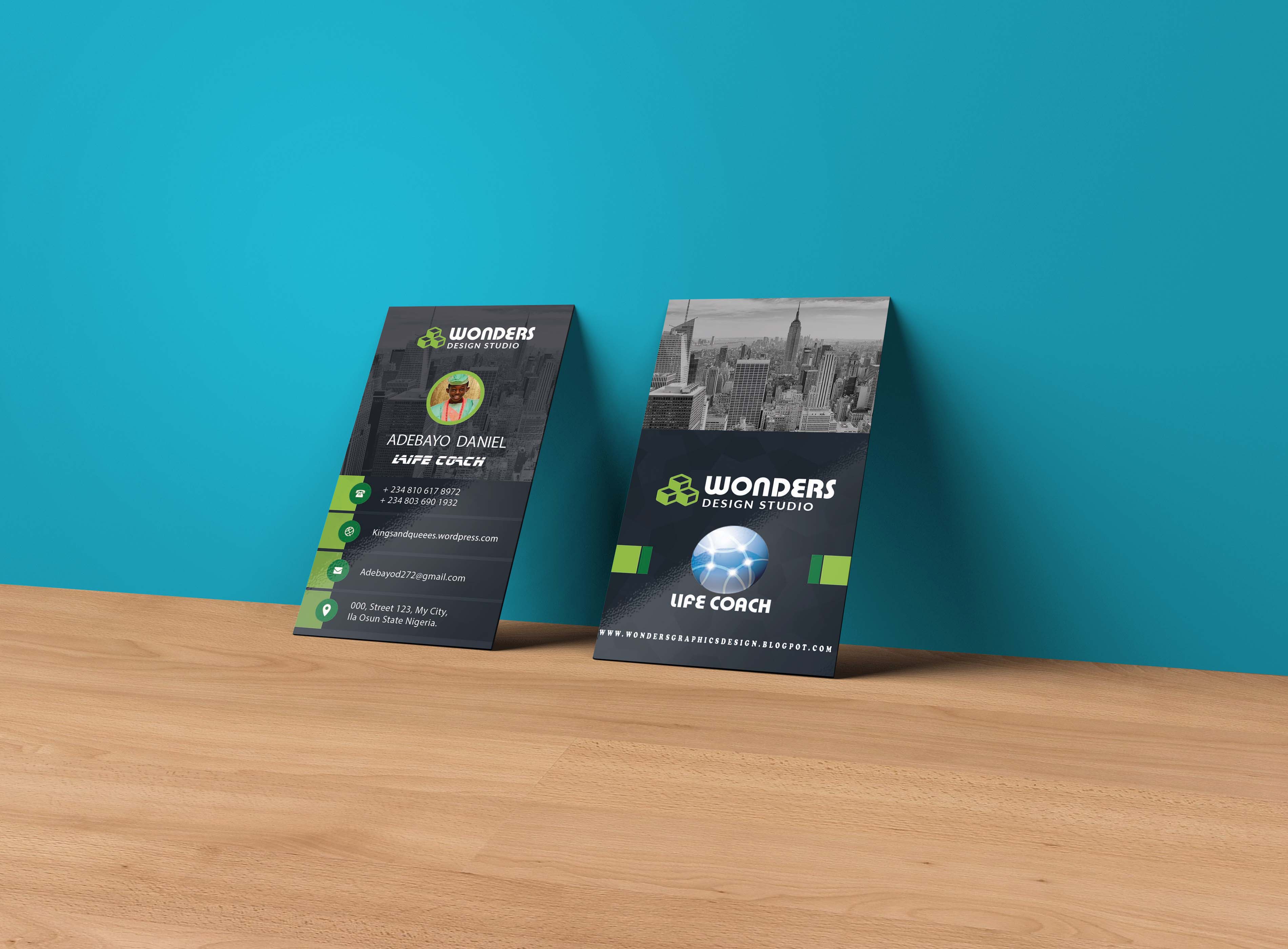 I will do professional business card, letterhead and ...