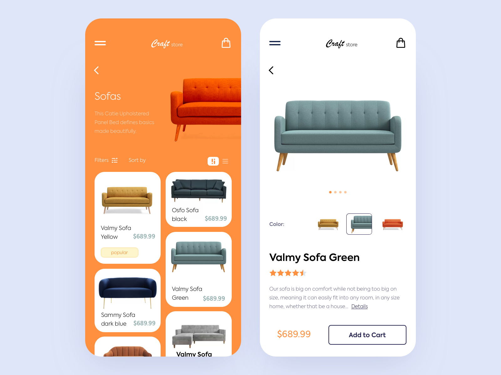 I will design mobile ui or web ui