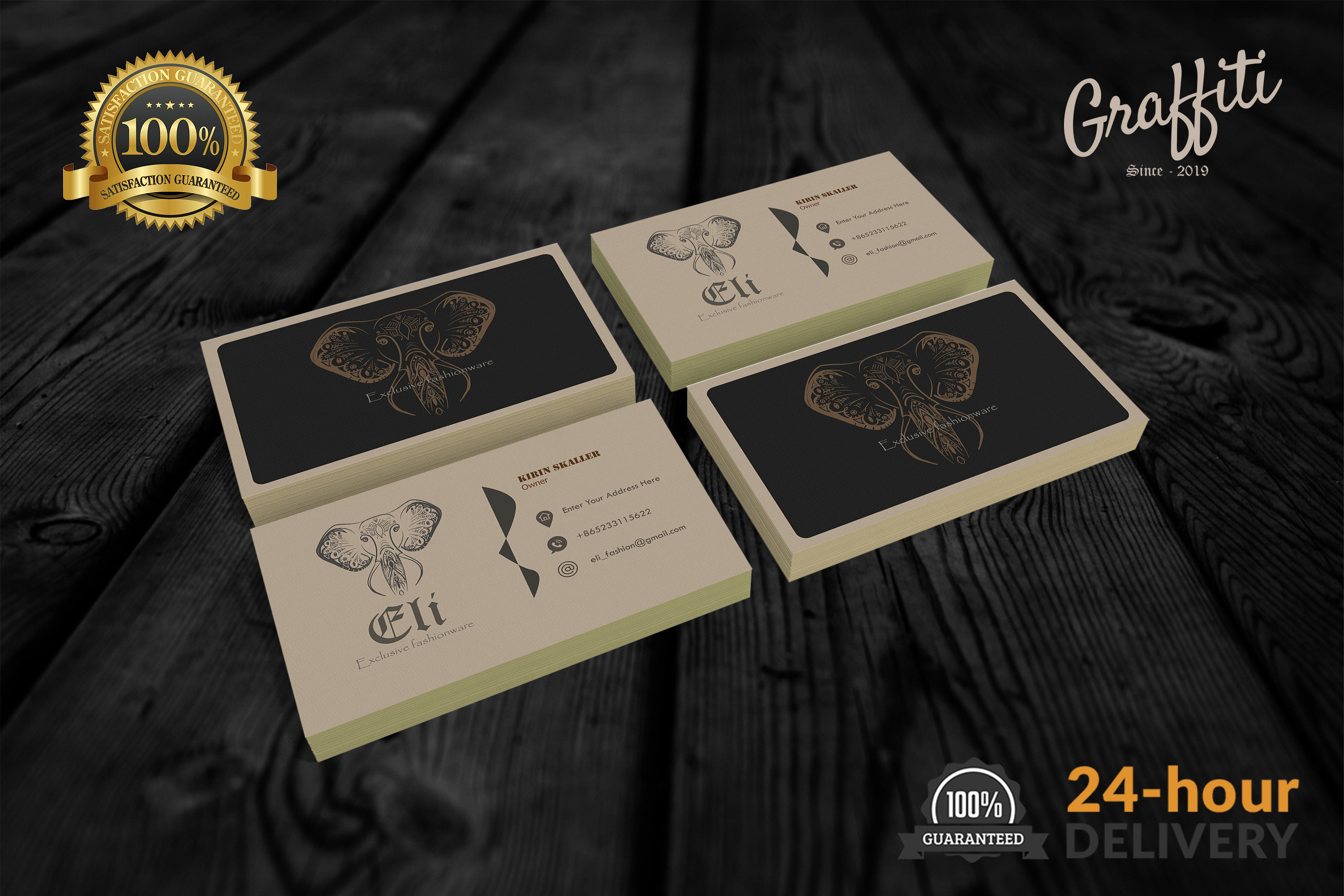 We will create an elite class business card