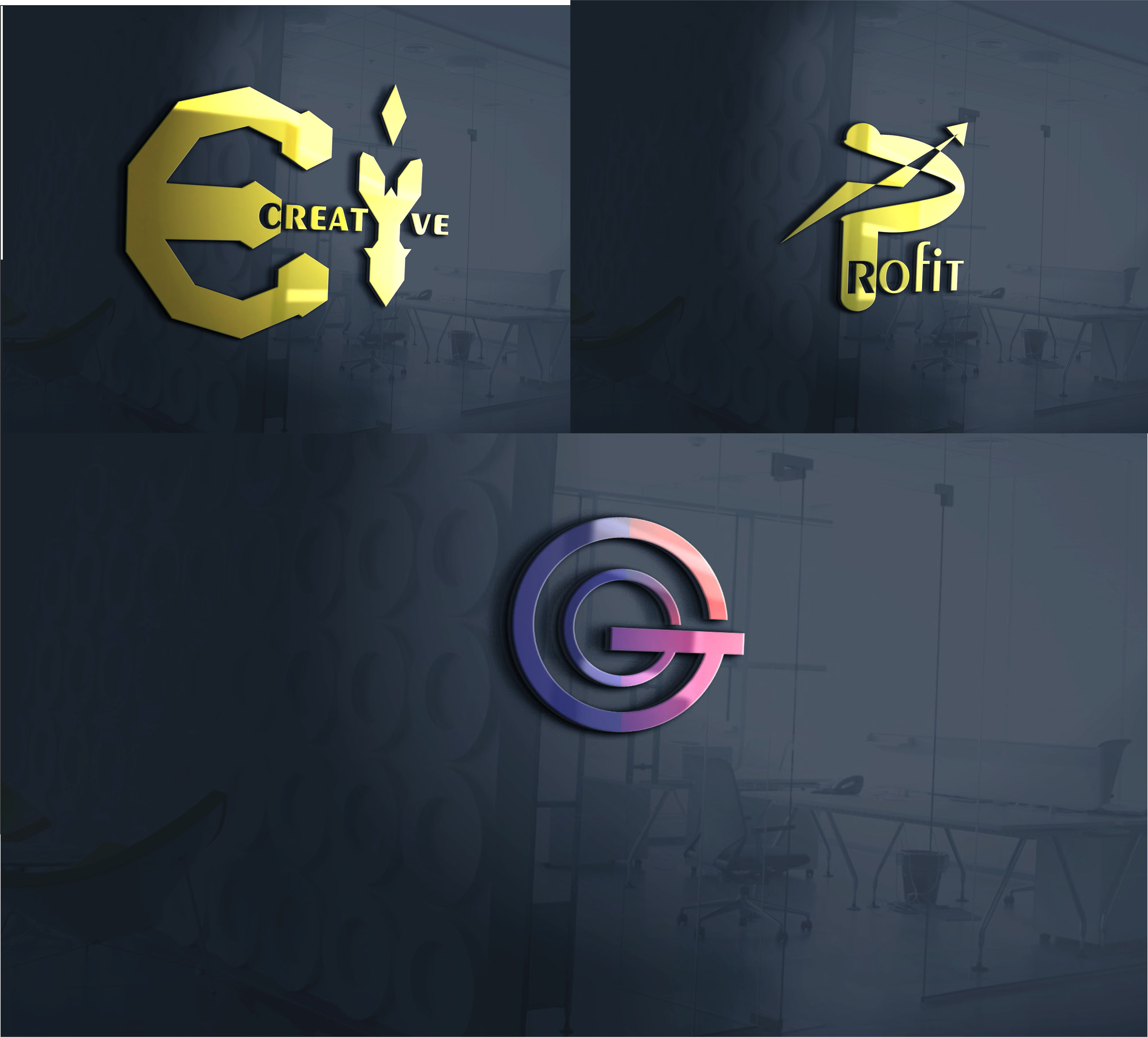 I will make 3 elegant logos for you