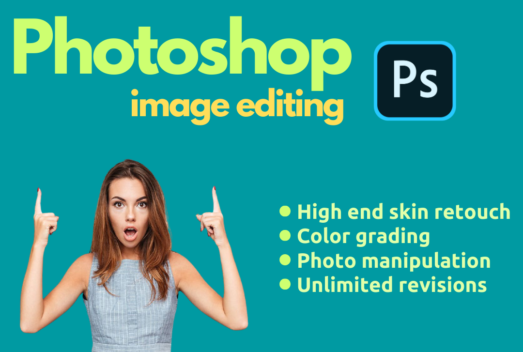 I will edit your photos in photoshop