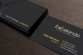 I will design luxury business card, and unique moder...
