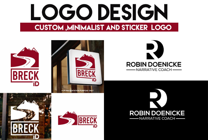 I will design modern custom minimalist business logo ...