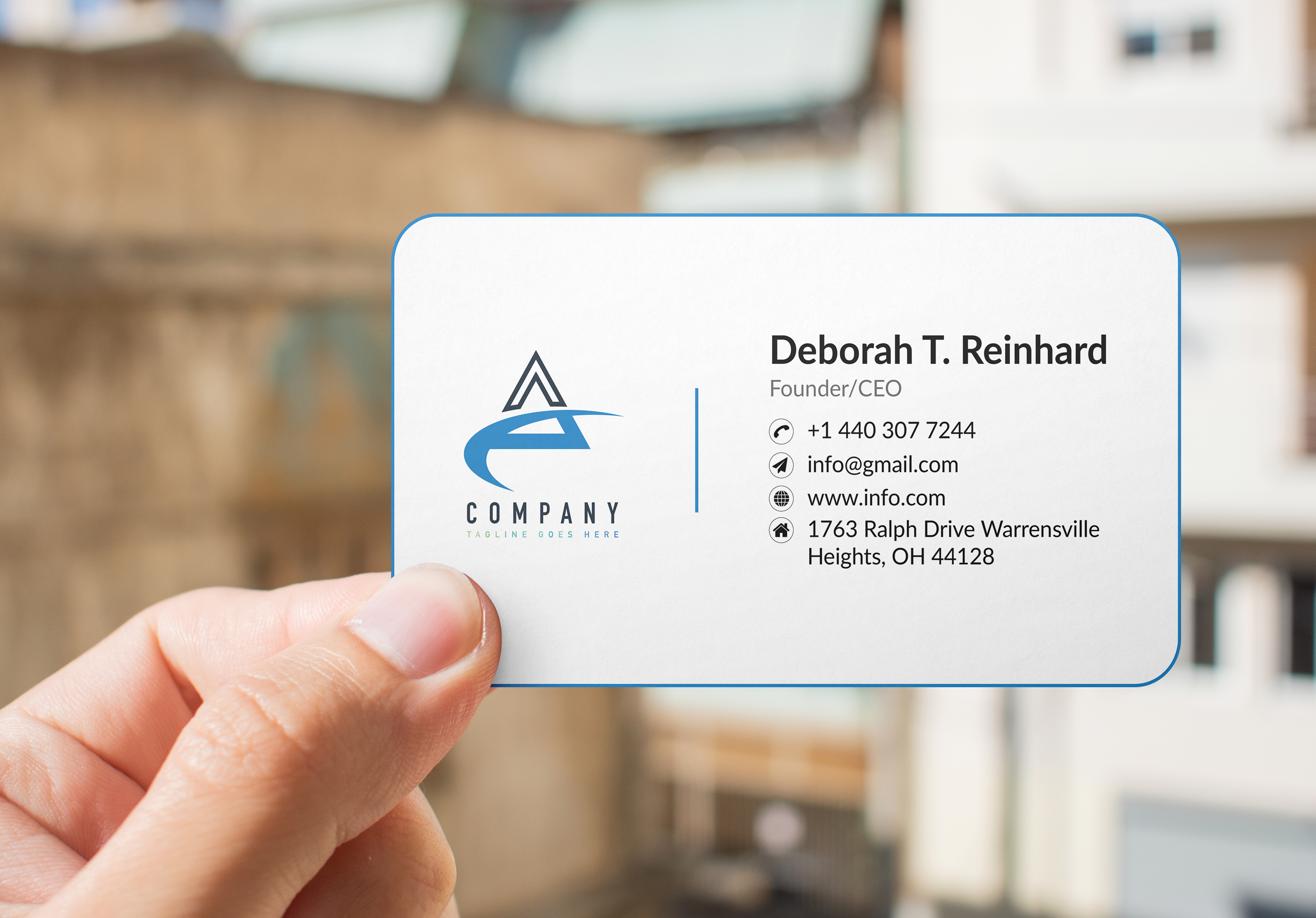 I will Design Minimal Business Cards for you