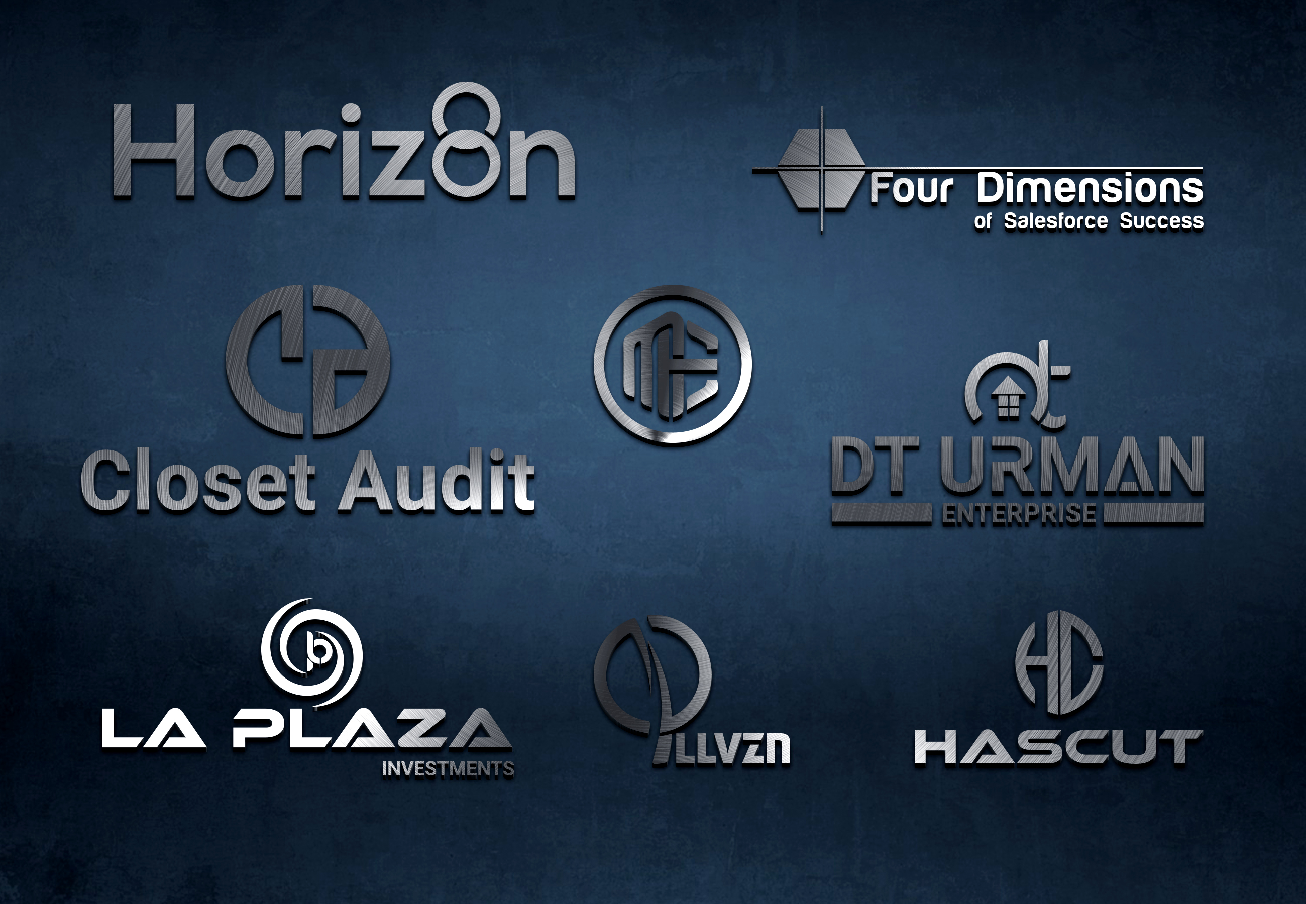 I will Professional creative font logo Design