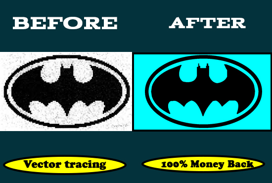 i will do vector tracing, vectorize, recreate image...