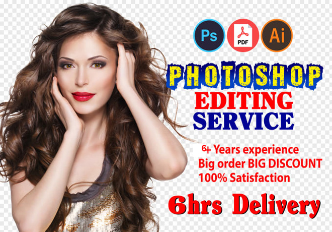 i will create Adobe photoshop editing and image retou...