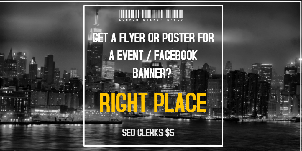 Amazing flyer or poster