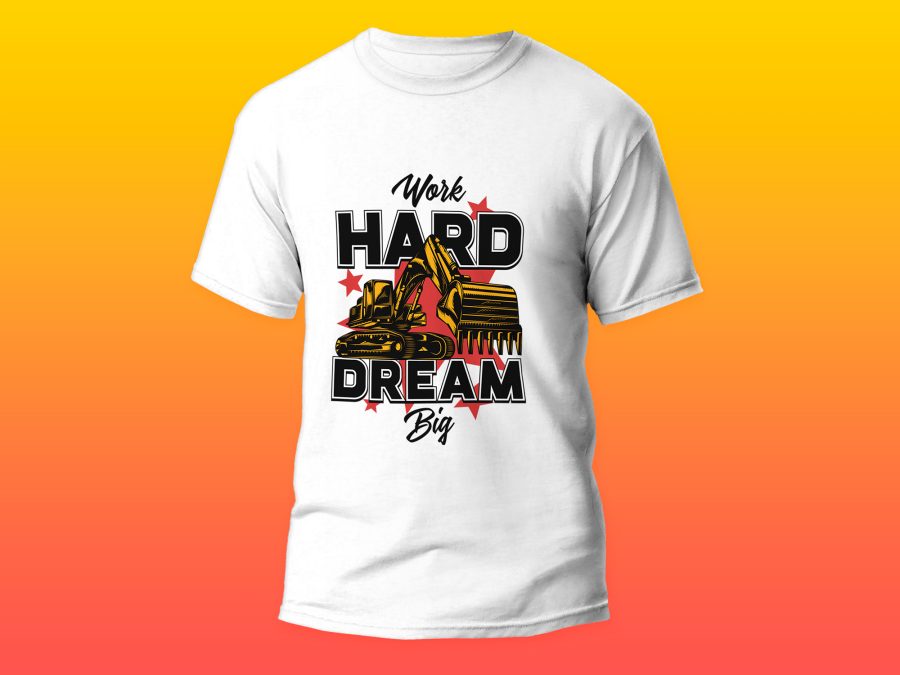 Design Modern Retro Style Typography Tshirt
