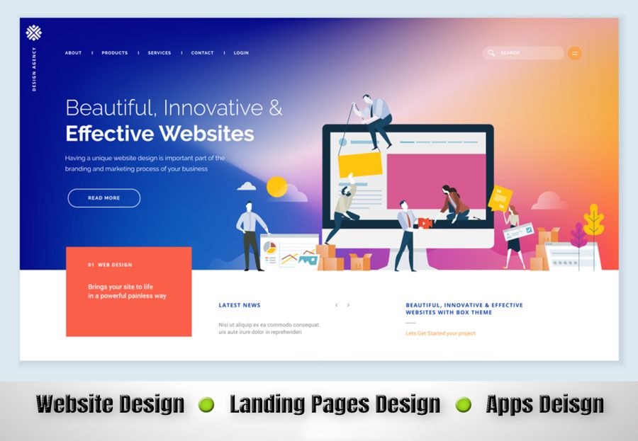 Design Awesome Ui, Ux For Web or Apps