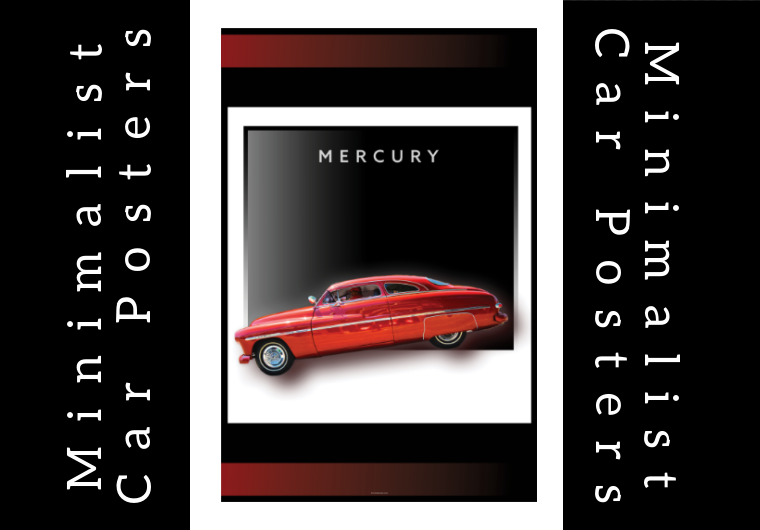 Design eye catching minimalist car poster