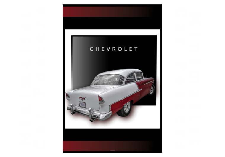 Design eye catching minimalist car poster