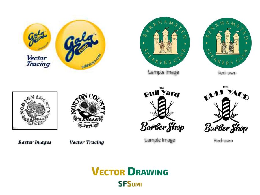 Vectorize Or Redraw Any design/Image/Logo Professionally