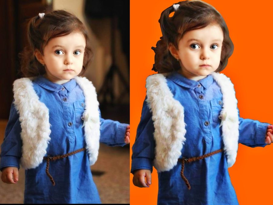 Remove Background/LOGO and replace it with another image from photos