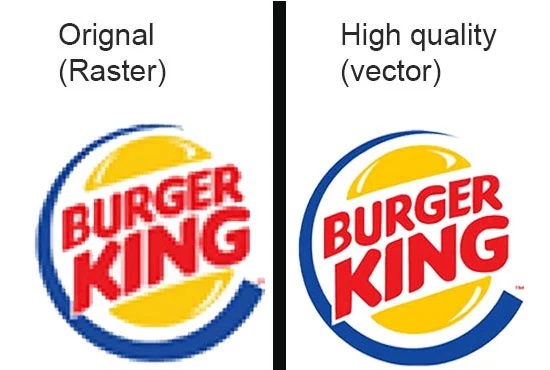 I will vectorize logo, convert to vector, vector tracing