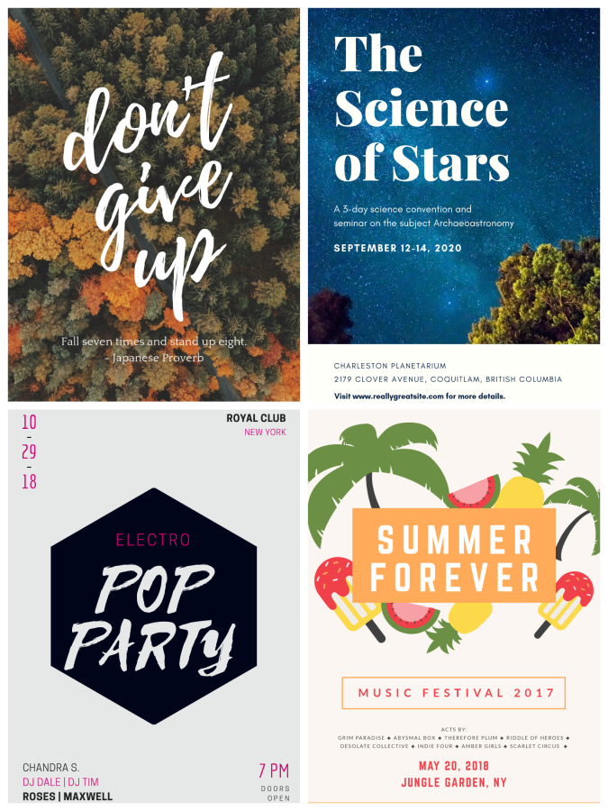 Creative Posters for you guys check it out!