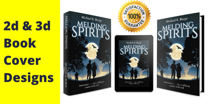 create 2d and 3d book cover with modern design