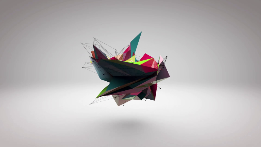 Create 3d Abstract Logo Reveal Intro