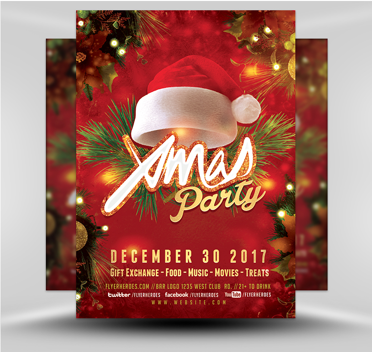 I will design easter and christmas flyers or posters