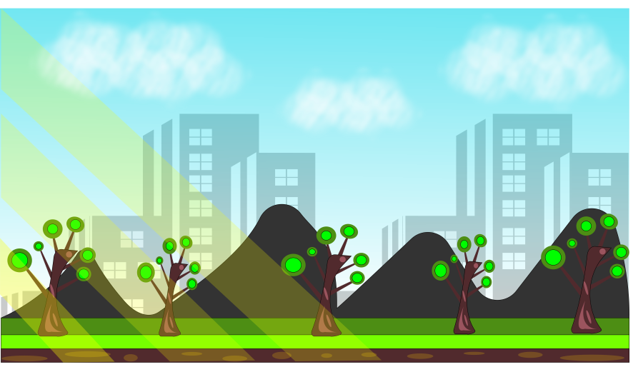 make 2d background of game,apps,website and you tube