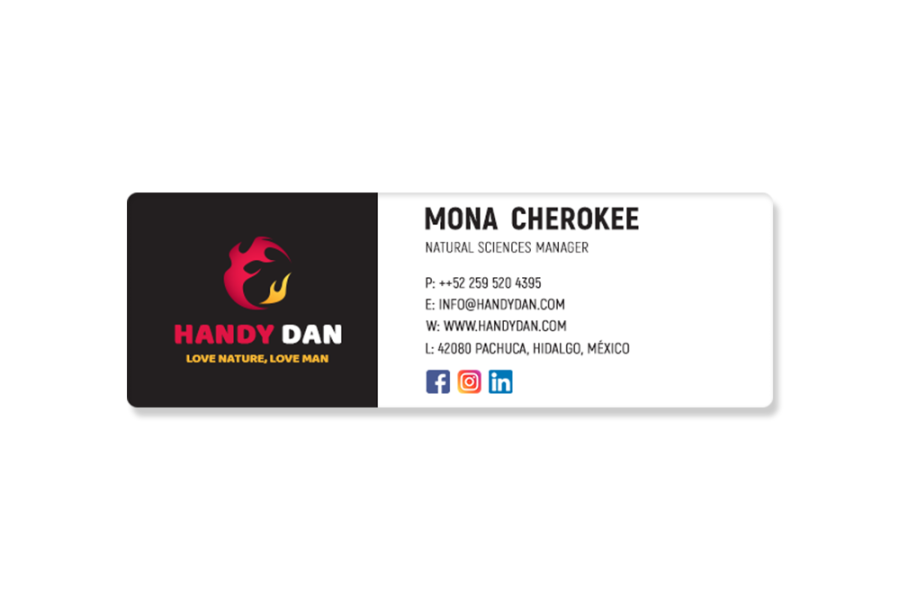 do clickable html email signature design