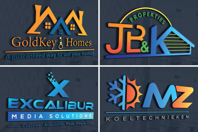 I will design a luxury modern minimalist and elegant business logo