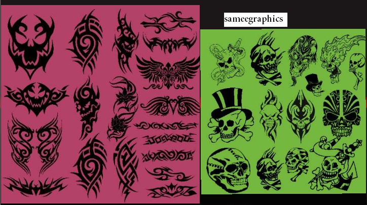 I will design nice tatoo to your hand or body