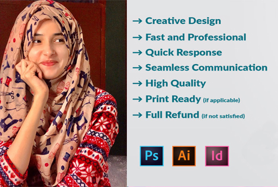 I will be your personal professional graphic designer