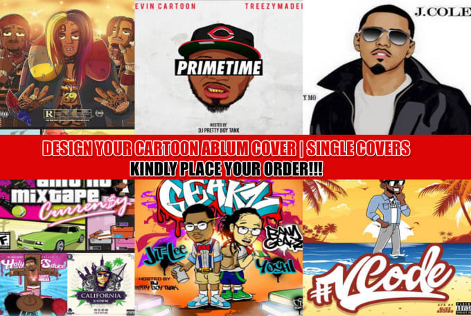 I will create an eye catching album covers