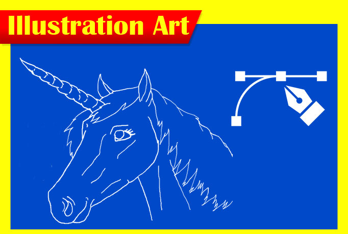 I will create theme base illustration