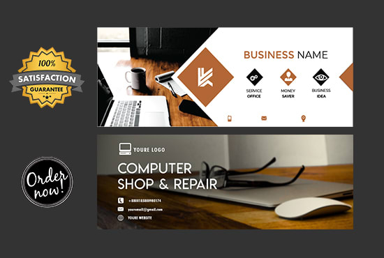I will create YouTube banner and facebook cover design