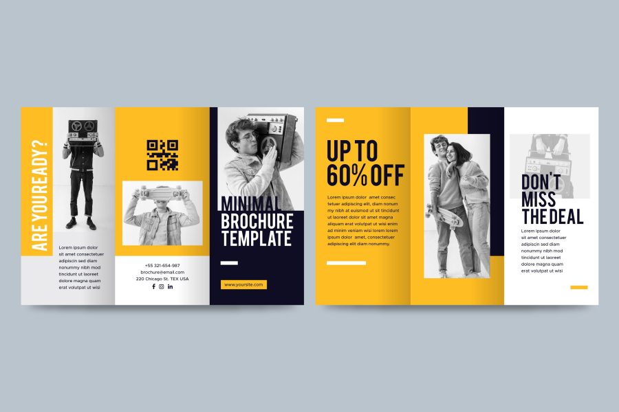 I will design brochures, flyers, and booklets for your business
