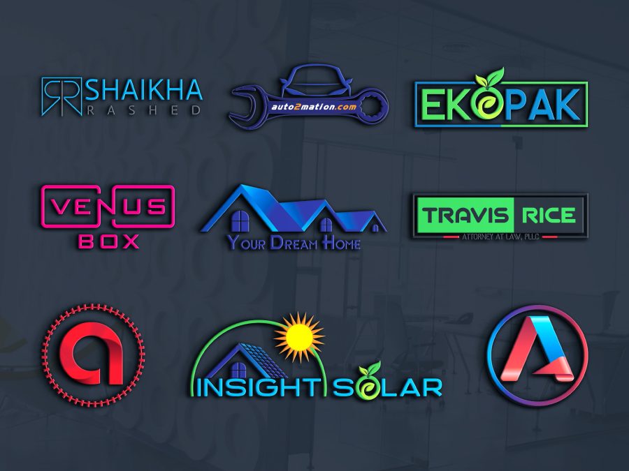 I will do creative unique modern professional business logo design