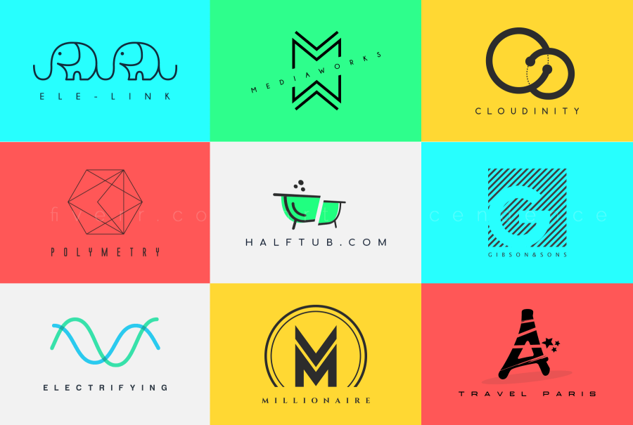 I will design modern minimalist logo for you business or website