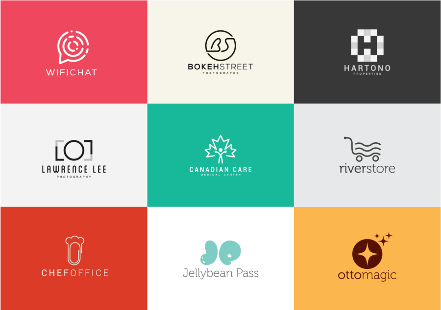 I will design modern minimalist logo for you business or website