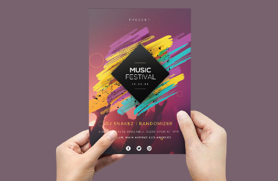 I will design professional posters flyers banner brochure leaflet