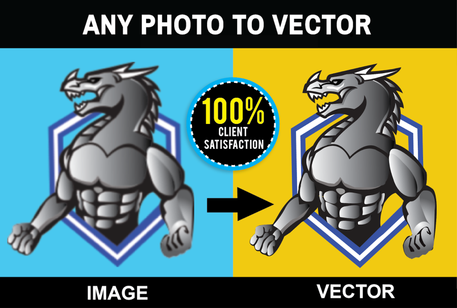 i will do vector tracing, vectorize, recreate image, image to vector