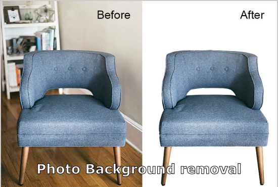 I will do clean and clear photo background removal