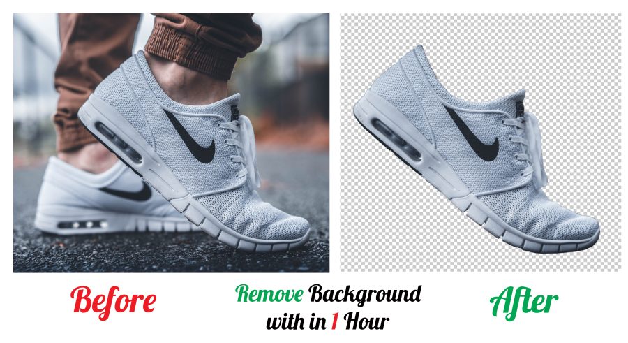 I can remove the background of your photo in just 1 hour