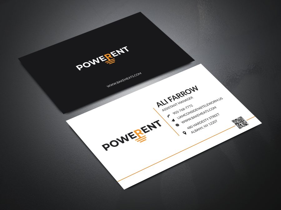 Minimalistic And Elegant Business Card Design