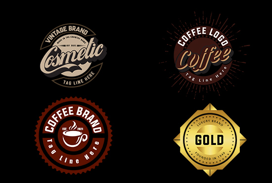 Create a unique vintage ,abstract and text logo design