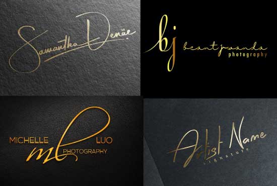 I will create a unique and signature logo for your brand