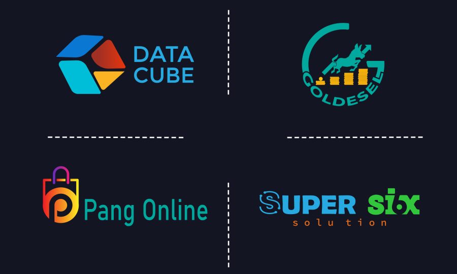 I will create a flat, minimalist custom logo design